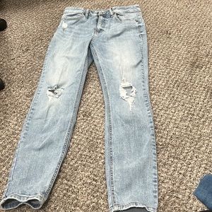 Eunina Bella super high rise skinny ankle.  Never worn.  Size 9.  Mild stretch